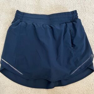 Navy Blue Lululemon Athletic Skort